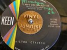 SOUL MILTON GRAYSON It Ain t Necessarily So/You re a Part of Me KEEN 2102 VG++