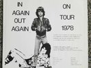 THE ROLLING STONES : In Again Out Again On Tour 1978 RARE  Blue Label