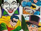 Vintage 1966 Batman, Robin, Joker and Penguin 45rpm records