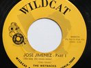The Wetbacks Wildcat 45rpm 1960s 