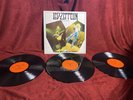 Led Zeppelin Vintage Bootleg Triple LP—How Many More Times— **Records Play Fast?