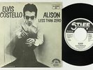 Rock 45 - Elvis Costello - Alison - Stiff Germany - mp3