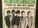 ROLLING STONES - TIME IS ON MY SIDE/ CONGRATULATIONS  45 PICTURE SLEEVE