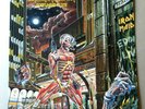 IRON MAIDEN  SOMEWHERE IN TIME  1986  MERCH SHEET  EMI