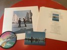 Pink Floyd “Wish You Were Here”. 1973 1st Issue, Sticker & Postcard, Near Mint.