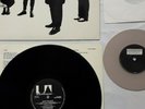 THE STRANGLERS BLACK AND WHITE VINYL RECORD WITH 7