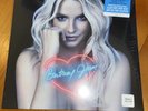 Britney Spears Britney Jean Vinyl Record Clear Vinyl With Blue Splatter