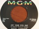45 - Dottie Cambridge - Cry Your Eyes Out / Perfect Boy - Northern Soul - EX