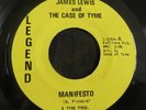 JAMES LEWIS & CASE Of TYME - Manifesto - Northern Soul, Wigan Casino - Listen