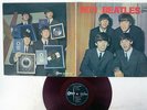 BEATLES WITH THE ODEON OP-7549 Japan RED VINYL VINYL LP