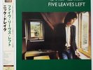 NICK DRAKE Five leaves left Rare Japan Réissue 200g ISLAND 2007 EX