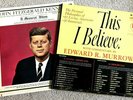 JFK-A MEMORIAL ALBUM 1963 & THIS I BELIEVE: Edward R. Murrow Vinyl Record Set