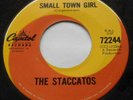 CANADA  NM- THE STACCATOS Small Town Girl 1965 CAPITOL 45