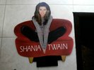 SHANIA TWAIN  INSTORE DISPLAY   PROMO ONLY  MINT 29 X34 COLLECTABLES