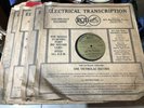 4 Electrical Transcription 16” Records