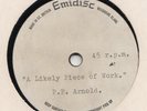 NORTHERN SOUL -- P.P.ARNOLD -- A LIKELY PIECE OF WORK  --UK  ACETATE 7