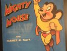 RARE Mighty Mouse Golden Record 78 RPM Single - # R217 - By The Terrytooners