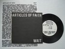 Punk ARTICLES OF FAITH Wait NM- AFFIRMATION '83 7