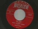 R&B ROCKER - FRANK ERVIN w OSCAR MOORE'S COMBO -  HOT ROD - HEAR-1954 BLAZE