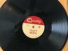 Johnny Cash 78 rpm Quality Canada: I walk the line/ Get Rhythm