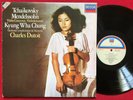 KYUNG WHA CHUNG VIOLIN MENDELSSOHN DUTOIT LP DECCA SXDL 7558 RARE KOREA PRESS