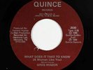 Modern Soul Outsider 45 - Greg Mason - What Does It Take To Know - Quince - mp3