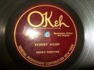 Henry Whitter 78 Okeh 40109 E- Cond. Sydney Allen/Where Have You Been So Long