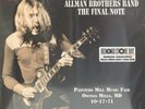 Allman Brothers Band ?– The Final Note Painters Mill Music Fair NEW RSD 2021 LP