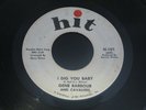 northern soul GENE BARBOUR and CAVALIERS I DIG YOU BABY/I NEED LOVE HIT H101