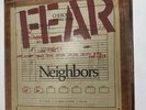 FEAR - Neighbors (RARE) WHITE VINYL 90 Copies  Angry Misfits Dicks Dead Jerks