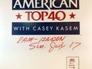 CASEY KASEM AT40 4 LP BOX SET 7/16/88 with #1 by Cheap Trick & two Rarities Mint