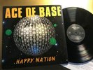 ACE OF BASE Happy Nation ED1 Vinyl LP OIS Album RARE Germany 1993 Metronome NM