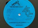 1988 MORRISSEY Album EVERYDAY IS LIKE SUNDAY Vinyl UK 12