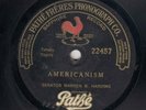 1920 President Campaign 78 RPM Record Pathe 22457 Warren G. Harding vs James Cox