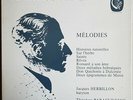 Maurice Ravel / Jacques Herbillon, Théodore Paraskivesco - Mélodies (LP, Album)