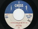 '56 Chicago HARP Blues JOHN BRIM I Would Hate To See You Go/You Got Me M- HEAR
