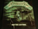 METALLICA Ride the lightning LP yellow Vinyl,Bernet Rec reissue limited Thrash