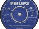 The Ebonies  - Never Gonna Break Your Heart Again / Shoe Shine Boy (7
