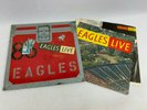EAGLES - LIVE - 2X RECORDS - ORIGINAL VINYL ALBUM - GATE FOLD WITH POSTER - 1980