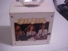 VINTAGE 45 RPM RECORD CASE-RECORD TOTE-BEE GEES-IMAGE FACTORY-VANITY FAIR-ATCO