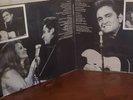 Johnny Cash at Folsom Prison & San Quentin Columbia 2LP orig 1974 EX