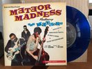 Rare PSYCHOBILLY The METEORS - METEOR MADNESS - PUNK FRENZY King Kurt BLUE VINYL