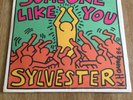 Sylvester Someone Like You 12” Vinyl Single Keith Haring Art Cover Record
