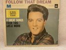 Elvis Presley Follow That Dream with RARE orange label EP