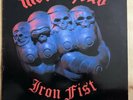Motorhead Iron Fist 1982 Original Vinyl LP Record. BRNA539 BRONZE - VG / Ex