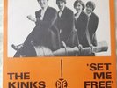 THE KINKS 1965 Norway single SET ME FREE- I NEED YOU- PYE 7N 15854  (Ray Davies)