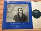 *TAS* ARGO ZRG 506 UK 1st OVAL ROSSINI - STRING SONATAS - ASMF /MARRINER VG+