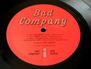 Bad Company BAD COMPANY 1974 UK LP 1st Press A-1U / B-1U EX+ AUDIO  LISTEN