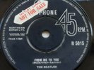 The Beatles From Me To You Rare MZT UK 7