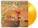CYNDI LAUPER 'True Colours' Ltd. Edition 180g FLAMING Vinyl LP NEW/SEALED